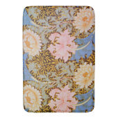 Kleurrijke bloem William Morris ontwerp Badmat (Voorkant Verticaal)