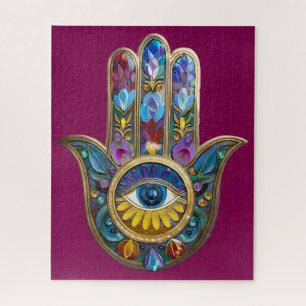 Kleurrijke Bloemblaadjes Bladeren Legpuzzel