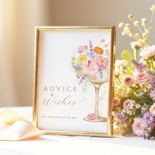 Kleurrijke Bloemblaadjes Prosecco Advies Wensen Ta Poster