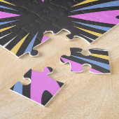 Kleurrijke Bloemblaadjes Thunder_Cove Legpuzzel (Zijkant)