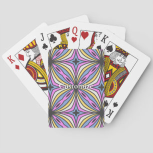 Kleurrijke Bloemblaadjes Thunder_Cove Pokerkaarten