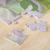 Kleurrijke bloemblaadjes Waterverf Patroon Schilde Legpuzzel (Zijkant)