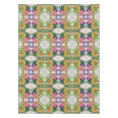 Kleurrijke bloemblaadjes Waterverf Patroon Schilde Tafelkleed (Voorkant)