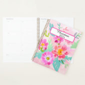 Kleurrijke bloemboeketplanner planner (Display)