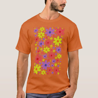 Kleurrijke bloemen 1 t-shirt
