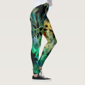 Kleurrijke Bloemen #2 Leggings (Rechts)