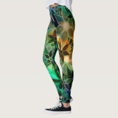 Kleurrijke Bloemen #2 Leggings (Links)