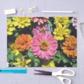 Kleurrijke bloemen Aangepast 10lb-weefselpapier, w Tissuepapier (Craft)