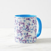 Kleurrijke bloemen Abstract schilderij Mok (Voorkant rechts)