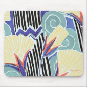 Kleurrijke Bloemen Abstracte Kunst van E.A. Séguy Muismat (Voorkant)