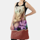 Kleurrijke Bloemen All-Over Print Schort (Insitu)
