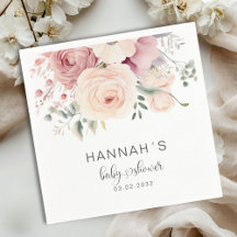 Kleurrijke bloemen, Baby shower