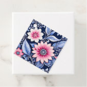 Kleurrijke Bloemen Batik Art Gift Labels (In situ)