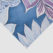 Kleurrijke Bloemen Batik Art Tissue Papier (Detail)