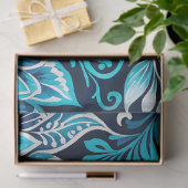 Kleurrijke Bloemen Batik Art Tissue Papier (Geschenk)