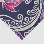 Kleurrijke Bloemen Batik Art Tissue Papier (Detail)