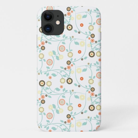 Kleurrijke bloemen, bloemen, patroon van bloemen Case-Mate iPhone case (Achterkant)