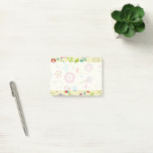 Kleurrijke bloemen, bloemen, patroon van bloemen post-it® notes (Kantoor)