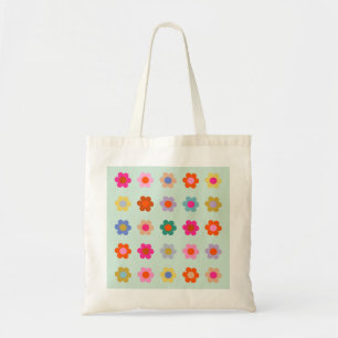Kleurrijke Bloemen Bloemen Tote Bag