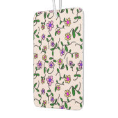 Kleurrijke bloemen, bloemmotief, groen, boho luchtverfrisser (Links)