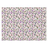 Kleurrijke bloemen, bloemmotief, groen, boho tafelkleed (Voorkant (Horizontaal))