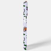 Kleurrijke Bloemen, Bloemmotief, Groene Elementen, Case-Mate iPhone Case (Achterkant / Rechts)
