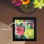 Kleurrijke bloemen cadeaudoosje<br><div class="desc">Floral themed Gift Box met een foto van een kleurrijke bos bloemen voor Saint Valentijnsdag of andere speciale gelegenheden. Roze anjers symboliseren liefde, fascinatie, betovering, uniek gevoel, toewijding, liefde voor moeder, dankbaarheid. U kunt de tekst "U bent mijn bloem" verwijderen of deze vervangen door uw eigen bericht (klik op "Deze...</div>