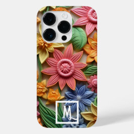 Kleurrijke Bloemen Case-Mate iPhone 14 Pro Hoesje