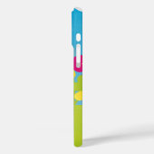 Kleurrijke bloemen Case-Mate iPhone case (Achterkant / Links)