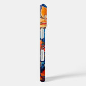 Kleurrijke bloemen Case-Mate iPhone case (Achterkant / Rechts)