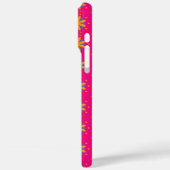 Kleurrijke bloemen cirkel vormen Case-Mate iPhone case (Achterkant / Links)