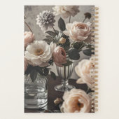 Kleurrijke bloemen Elegante  geïnspireerde bloemen Planner (Achterkant)