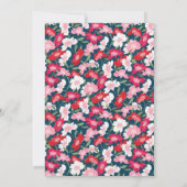 Kleurrijke bloemen, elke leeftijd voegt foto van ' kaart (Achterkant)