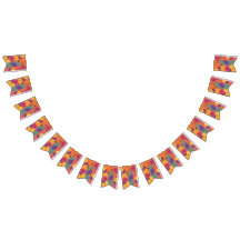 Kleurrijke bloemen en bladeren op een zwarte achte