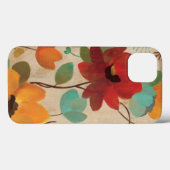 Kleurrijke Bloemen en Knoppen Case-Mate iPhone Case (Achterkant (horizontaal))