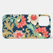 Kleurrijke Bloemen Folk: Hand getrokken Case-Mate iPhone Case (Achterkant (horizontaal))