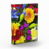 Kleurrijke bloemen fotoblokken (Links)
