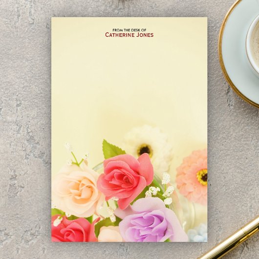 Kleurrijke  bloemen | Gepersonaliseerde bloemen Post-it® Notes