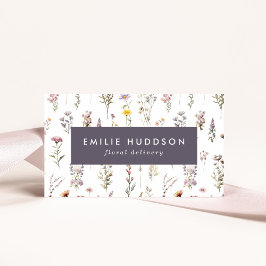 Kleurrijke Bloemen, Groen, Floristry, Bloemenwinke Visitekaartje