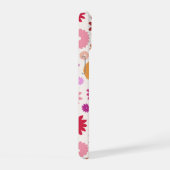 Kleurrijke Bloemen Groot Patroon iPhone 15 Case (Rechterkant)