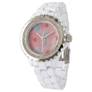 Kleurrijke Bloemen Horloge
