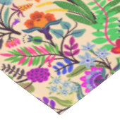 Kleurrijke Bloemen Illustratie Bloemen Print Patro Tafelkleed (Gekanteld)