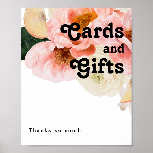 Kleurrijke Bloemen in het Groot | Kaarten en Cadea Poster (Voorkant)