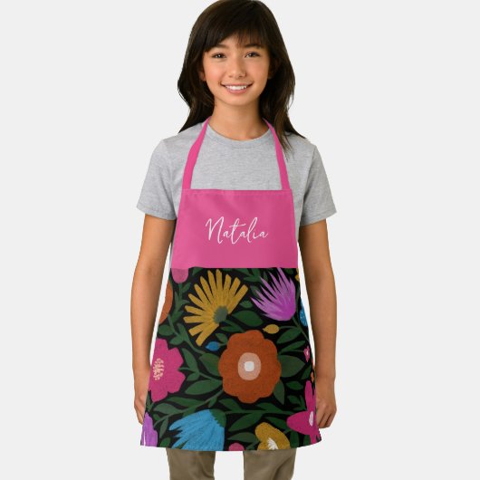 kleurrijke bloemen | KINDER Schort (Insitu)