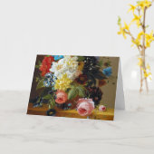 Kleurrijke bloemen Kunstschilders Kaart (Gele Bloem)