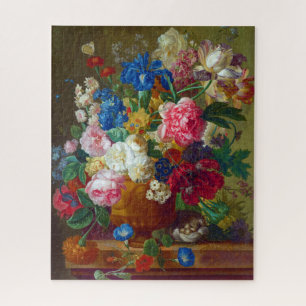 Kleurrijke  bloemen Kunstschilders Legpuzzel