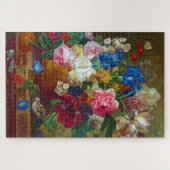 Kleurrijke  bloemen Kunstschilders Legpuzzel (Horizontaal)