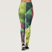 Kleurrijke bloemen leggings (Achterkant)