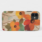 Kleurrijke bloemen op een gebroken witte achtergro Case-Mate iPhone case (Achterkant (horizontaal))