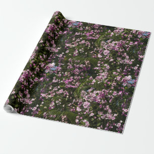 Kleurrijke bloemen Orchideeën in bloesems Cadeaupapier